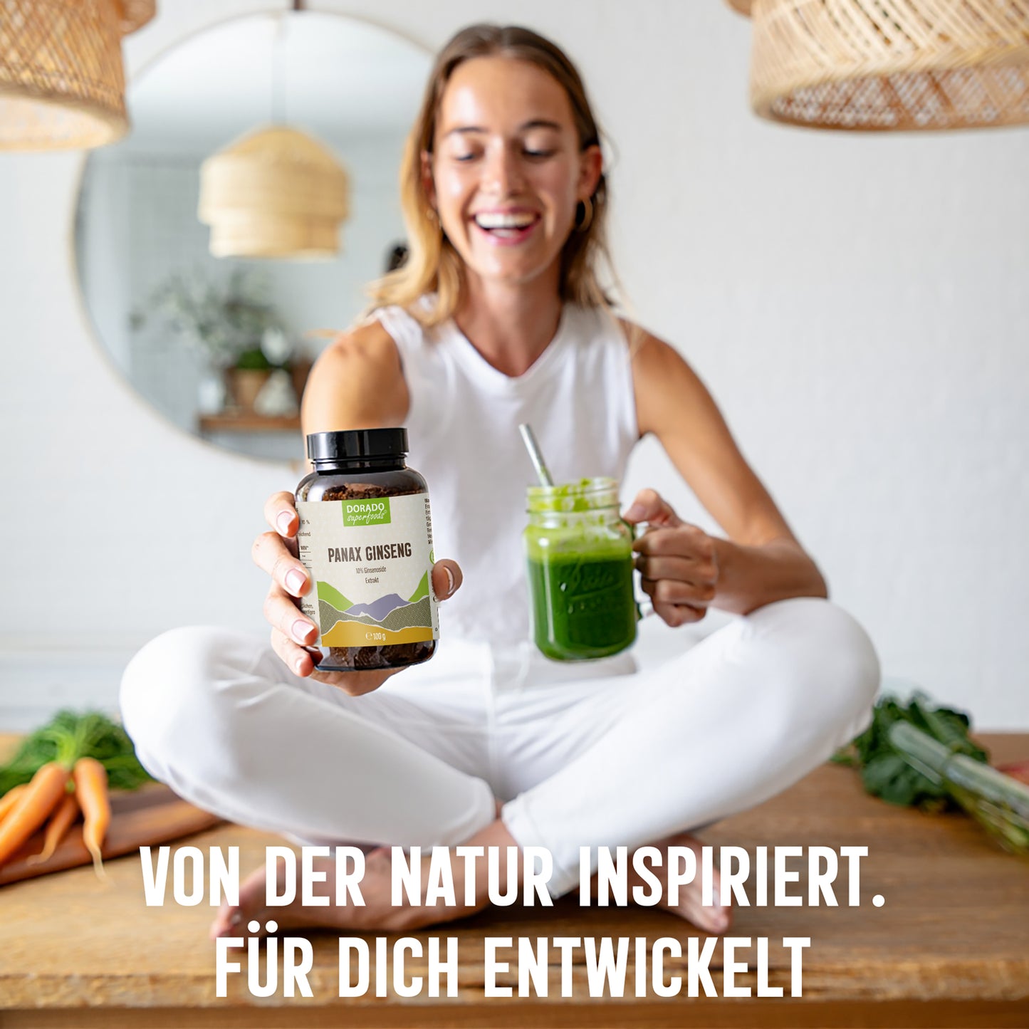 Koreanischer Panax Ginseng Extrakt – 100 g Wurzelpulver hochkonzentriert