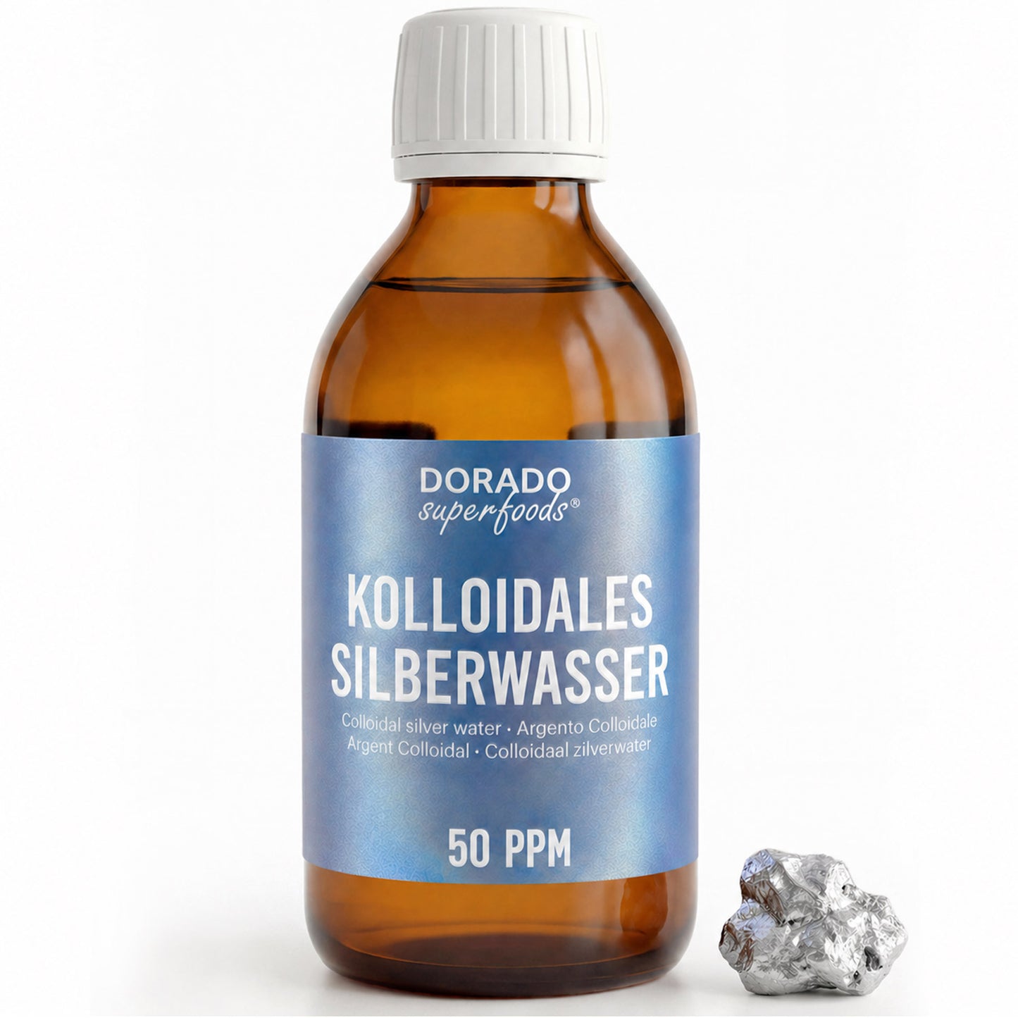 kolloidales Silber Silberwasser 50 PPM - 250 ml