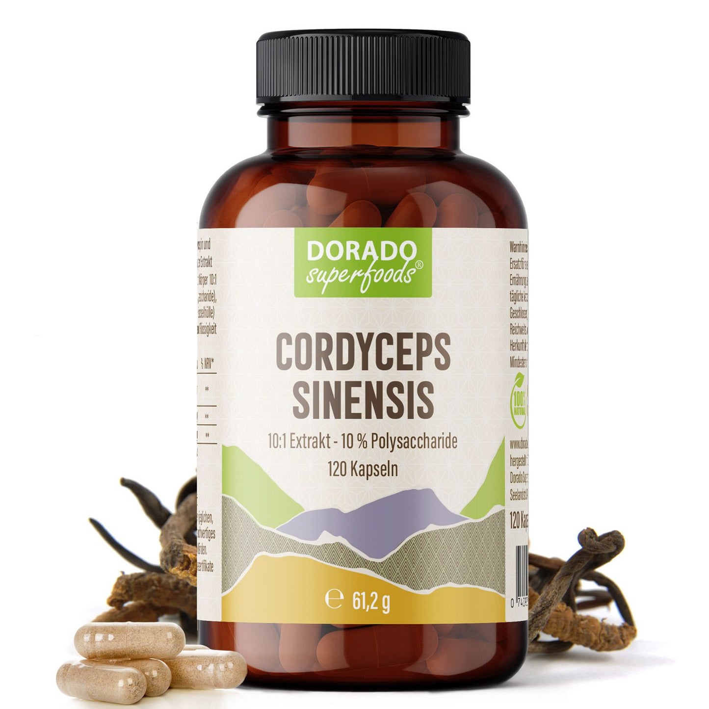 CordycepssinensisExtraktKapselnDoradoSuperfoods