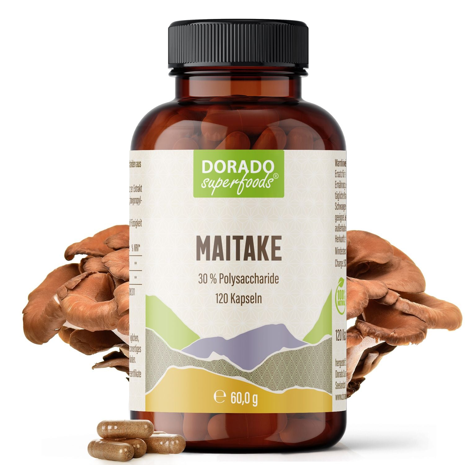 MaitakeExtraktKapselnDoradoSuperfoods