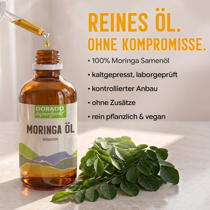 Moringa Oleifera Behenöl | 100ml | kaltgepresst | frei von Zusätzen