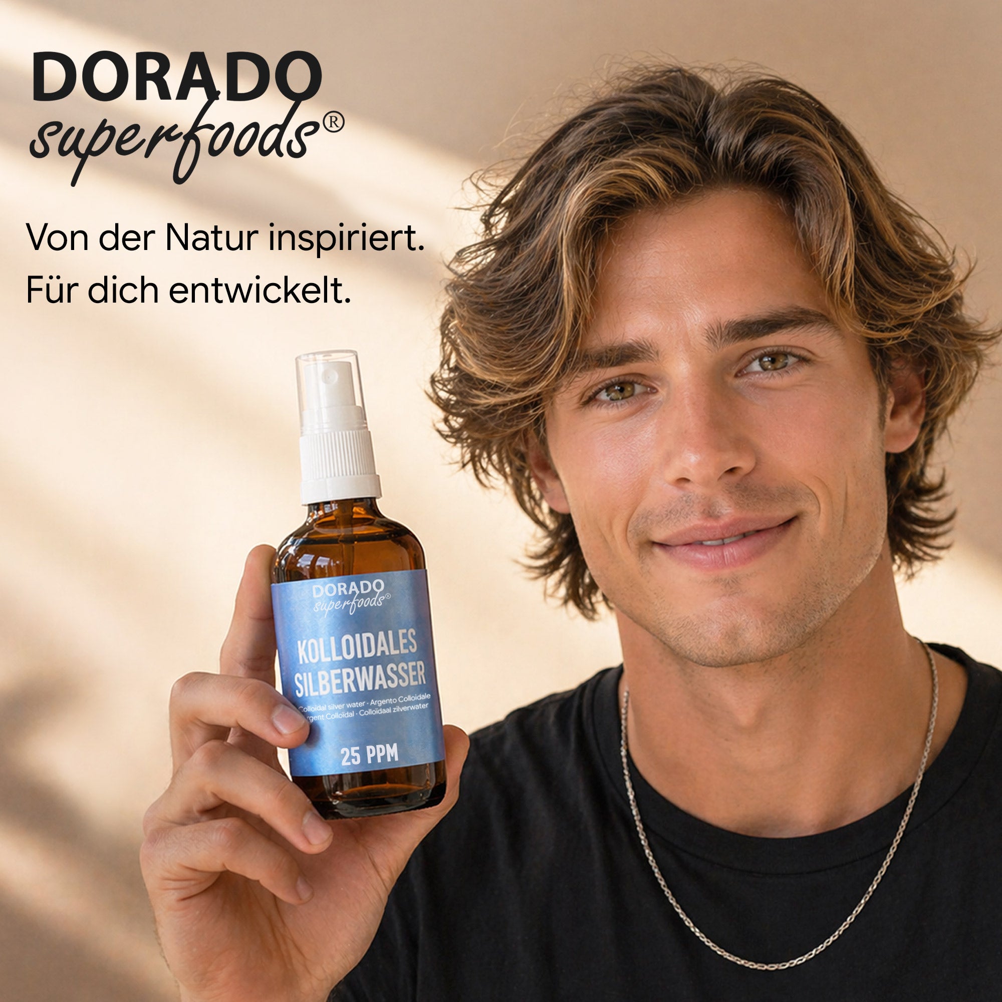 kolloidales Silber Silberwasser 25 PPM Spray - 100 ml