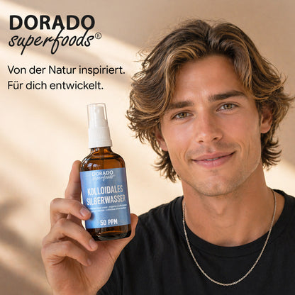 kolloidales Silber Silberwasser 50 PPM Spray - 100 ml