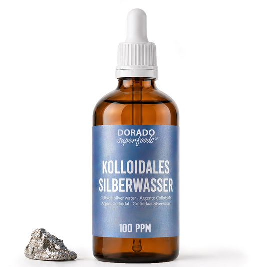 kolloidales Silber Silberwasser 100 PPM - 100 ml mit Pipette