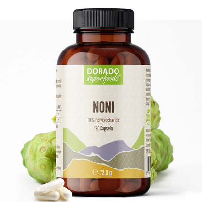Noni Kapseln - 120 Stück, 1500 mg Tagesportion