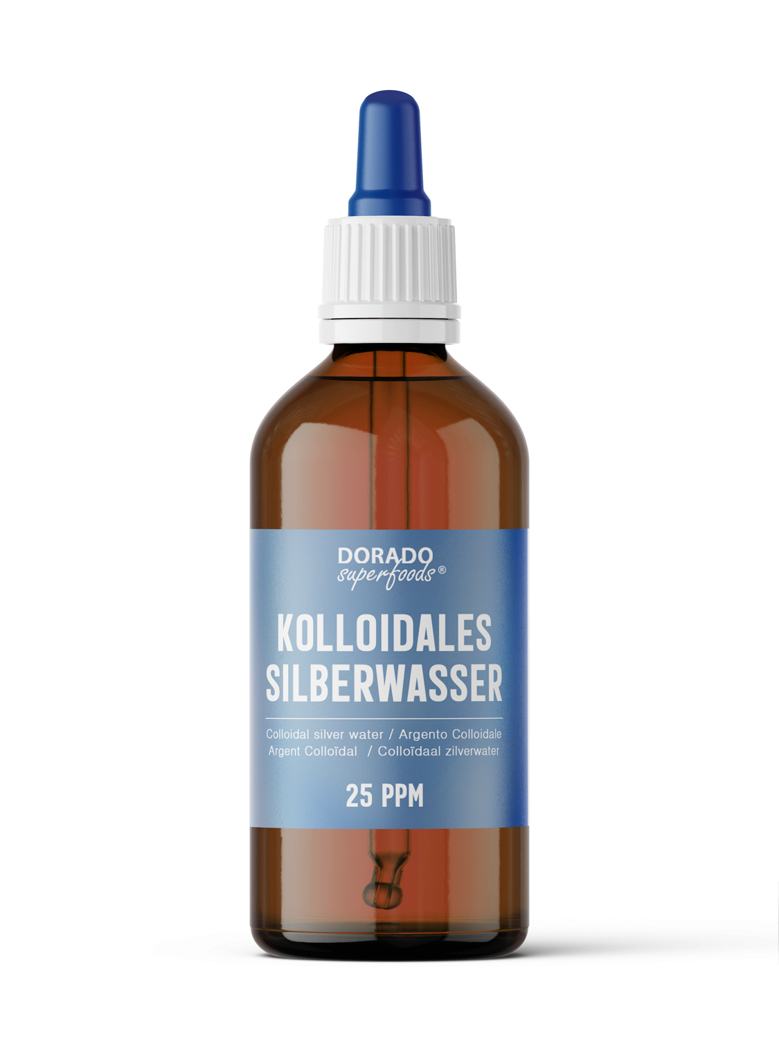 kolloidales Silberwasser 25 ppm - 100 ml mit Pipette